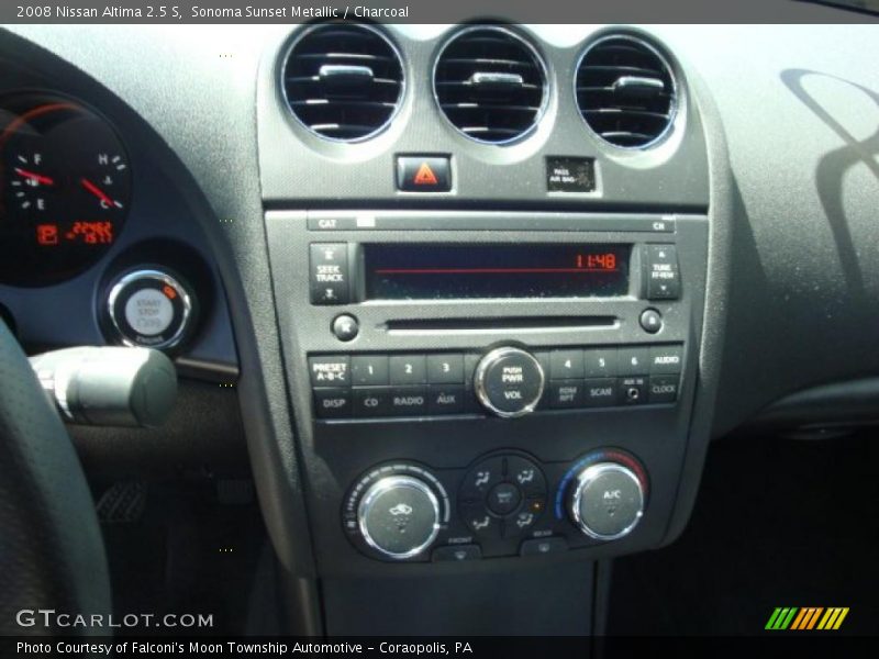Sonoma Sunset Metallic / Charcoal 2008 Nissan Altima 2.5 S
