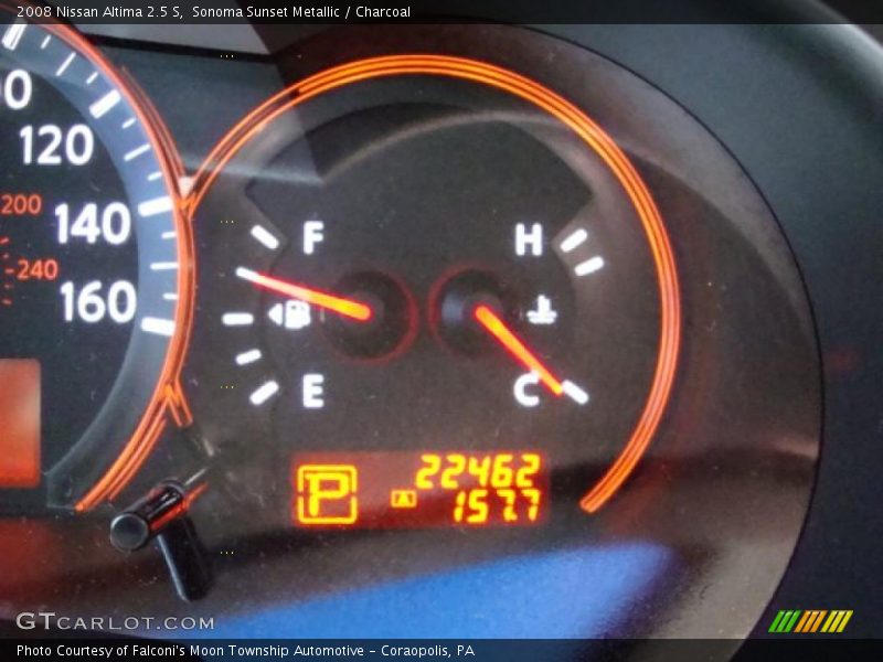 Sonoma Sunset Metallic / Charcoal 2008 Nissan Altima 2.5 S
