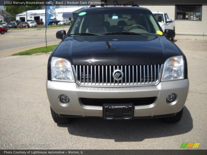 Black / Medium Dark Parchment 2002 Mercury Mountaineer AWD