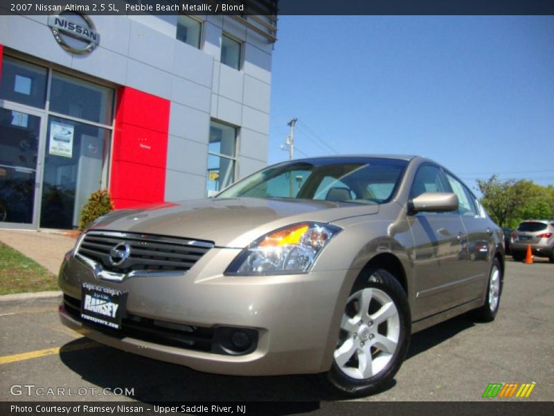 Pebble Beach Metallic / Blond 2007 Nissan Altima 2.5 SL