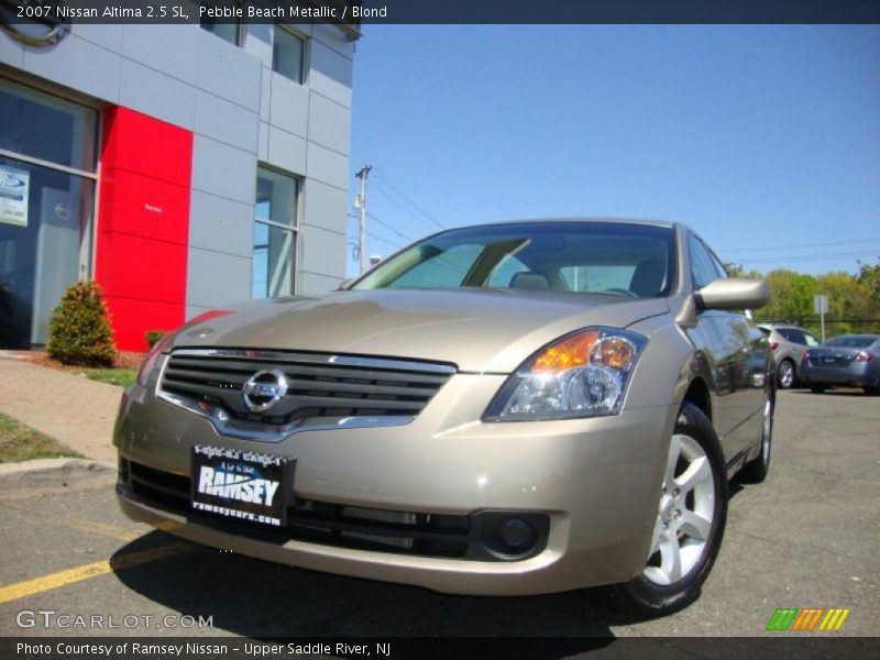 Pebble Beach Metallic / Blond 2007 Nissan Altima 2.5 SL