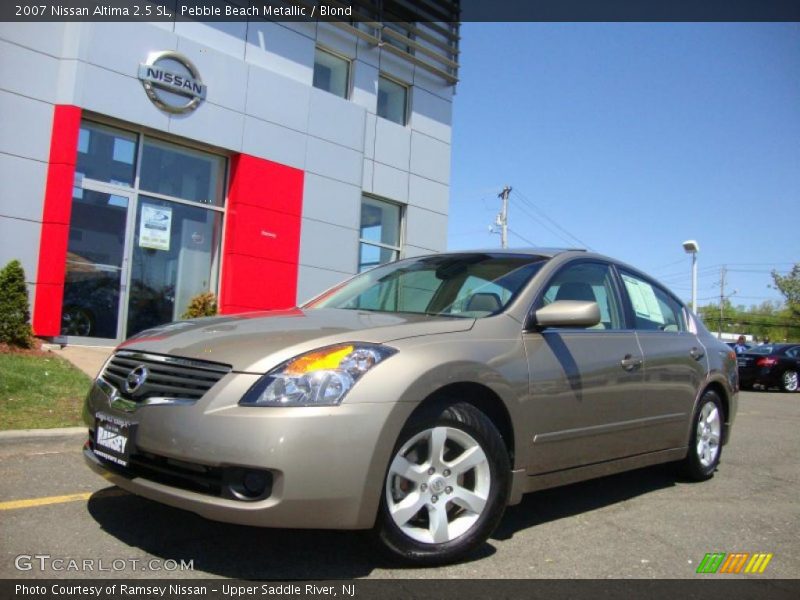 Pebble Beach Metallic / Blond 2007 Nissan Altima 2.5 SL