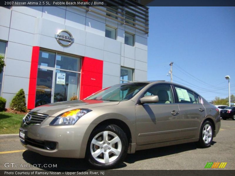 Pebble Beach Metallic / Blond 2007 Nissan Altima 2.5 SL