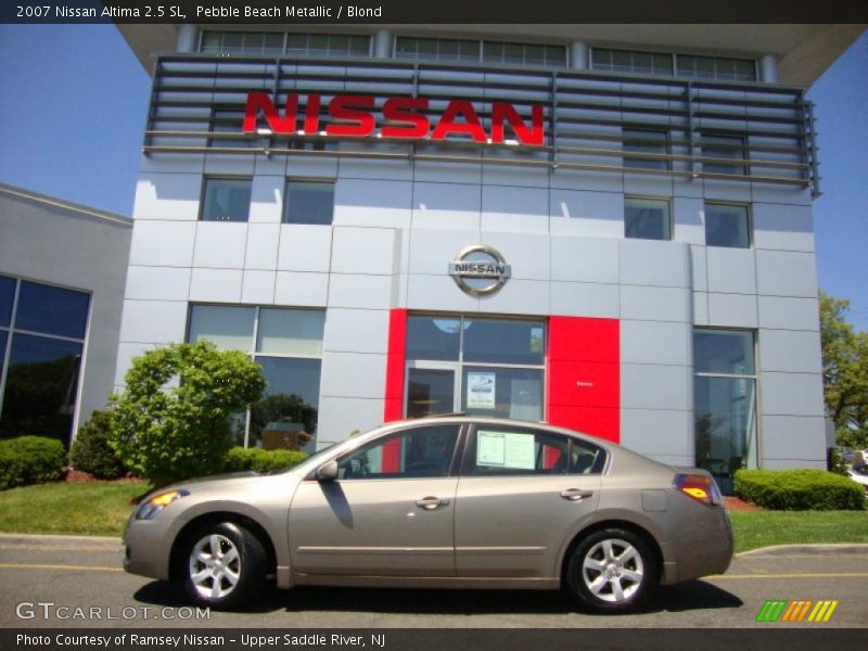 Pebble Beach Metallic / Blond 2007 Nissan Altima 2.5 SL