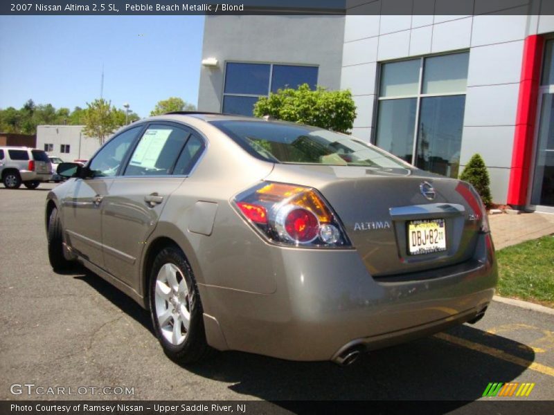 Pebble Beach Metallic / Blond 2007 Nissan Altima 2.5 SL