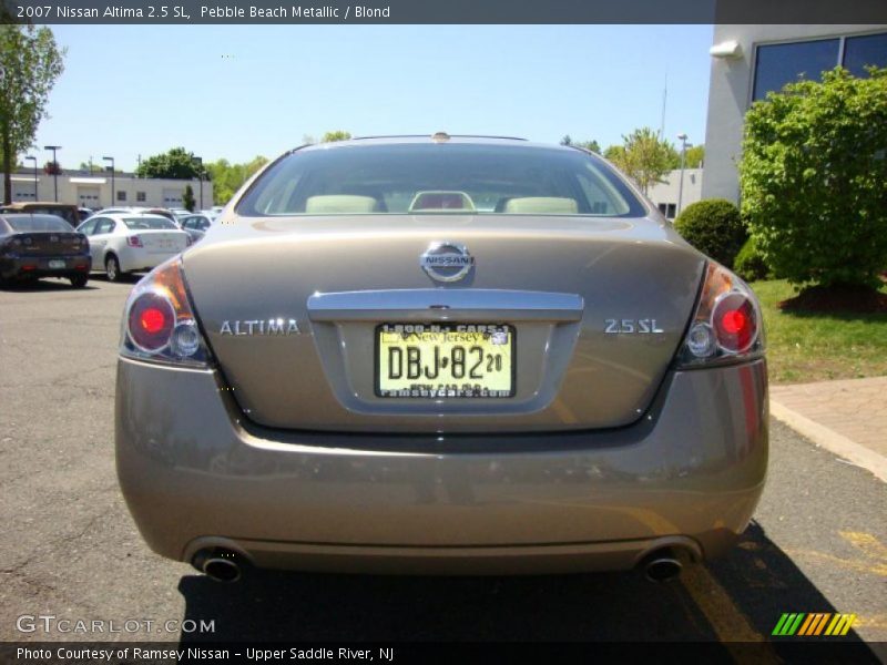 Pebble Beach Metallic / Blond 2007 Nissan Altima 2.5 SL