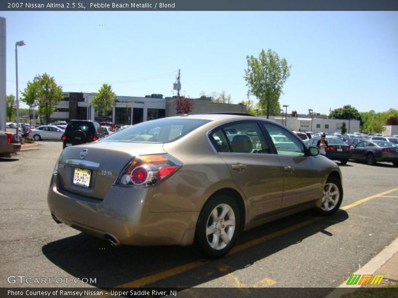 Pebble Beach Metallic / Blond 2007 Nissan Altima 2.5 SL
