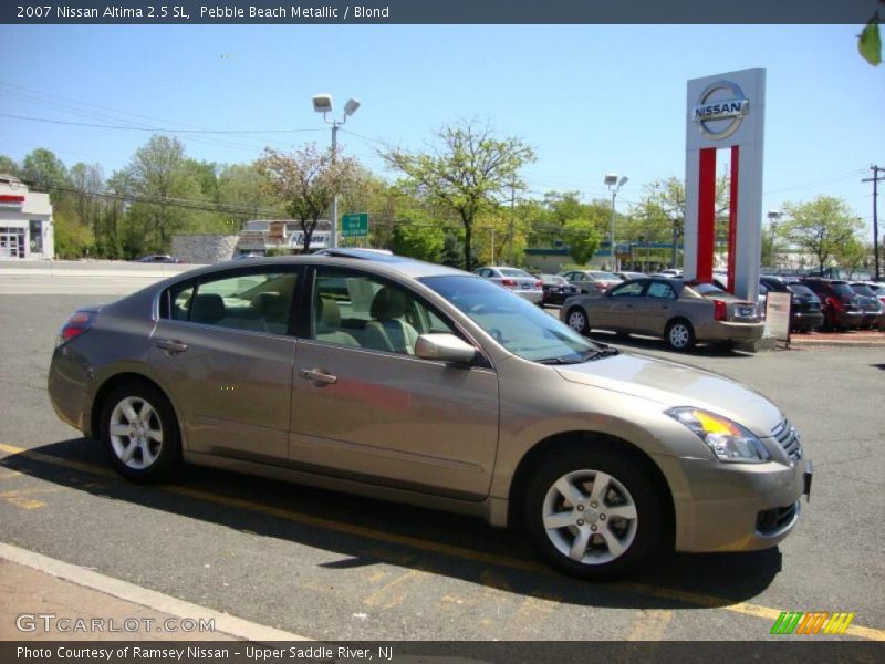 Pebble Beach Metallic / Blond 2007 Nissan Altima 2.5 SL