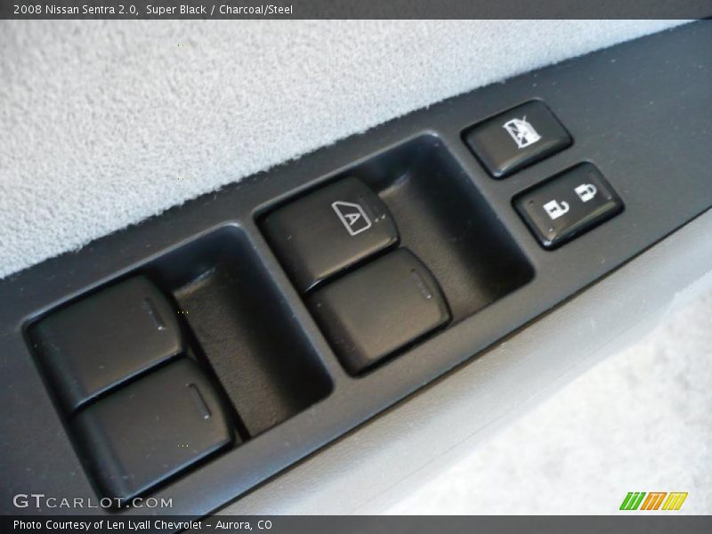 Super Black / Charcoal/Steel 2008 Nissan Sentra 2.0