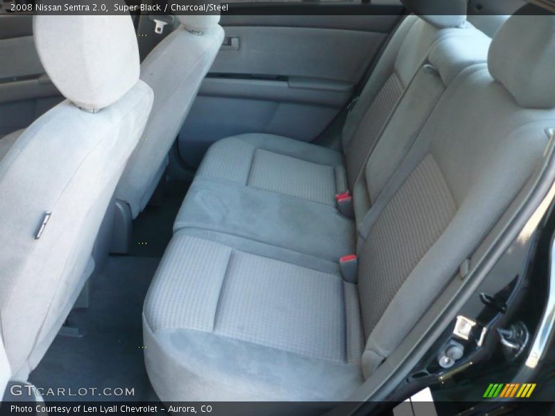 Super Black / Charcoal/Steel 2008 Nissan Sentra 2.0