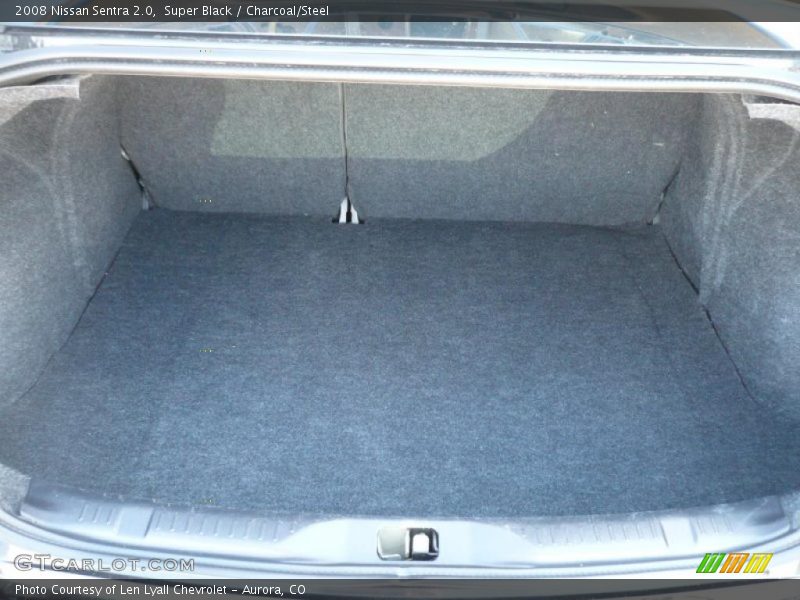 Super Black / Charcoal/Steel 2008 Nissan Sentra 2.0