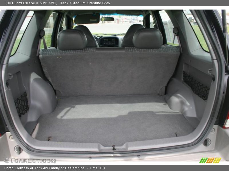 Black / Medium Graphite Grey 2001 Ford Escape XLS V6 4WD