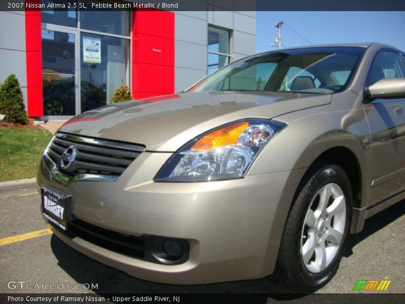 Pebble Beach Metallic / Blond 2007 Nissan Altima 2.5 SL