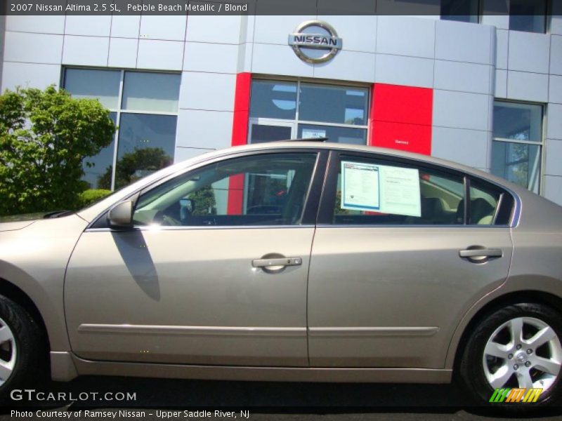 Pebble Beach Metallic / Blond 2007 Nissan Altima 2.5 SL