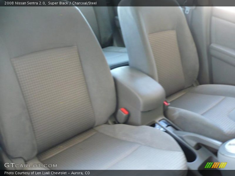 Super Black / Charcoal/Steel 2008 Nissan Sentra 2.0