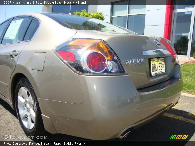 Pebble Beach Metallic / Blond 2007 Nissan Altima 2.5 SL