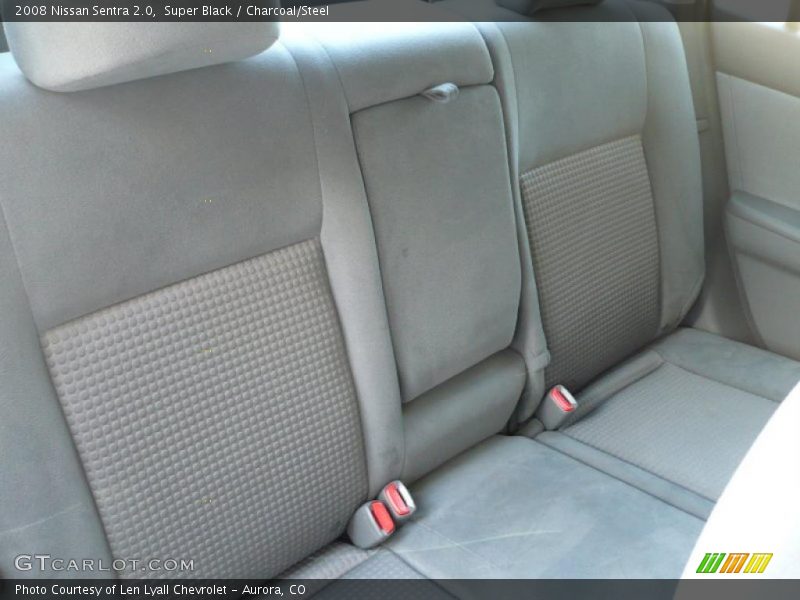 Super Black / Charcoal/Steel 2008 Nissan Sentra 2.0