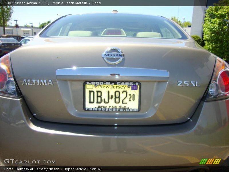 Pebble Beach Metallic / Blond 2007 Nissan Altima 2.5 SL