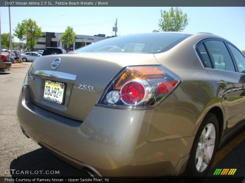 Pebble Beach Metallic / Blond 2007 Nissan Altima 2.5 SL