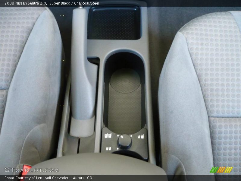 Super Black / Charcoal/Steel 2008 Nissan Sentra 2.0