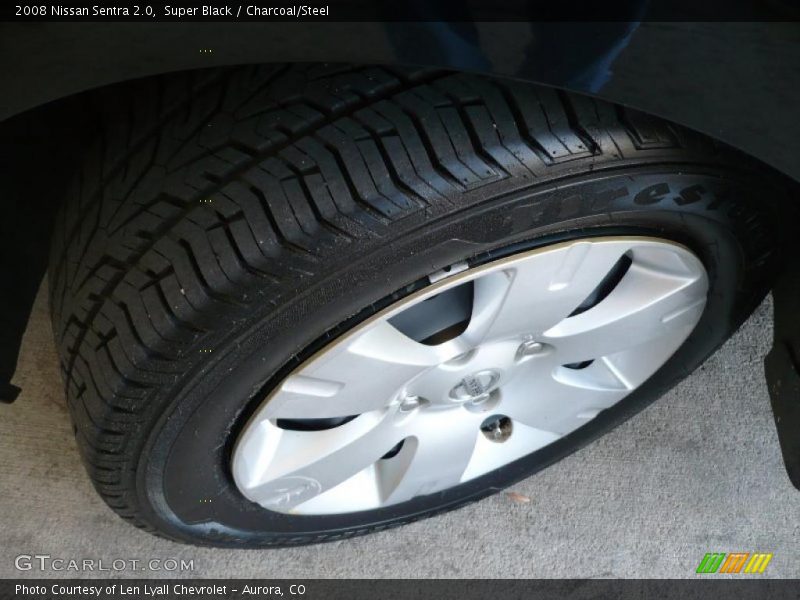 Super Black / Charcoal/Steel 2008 Nissan Sentra 2.0