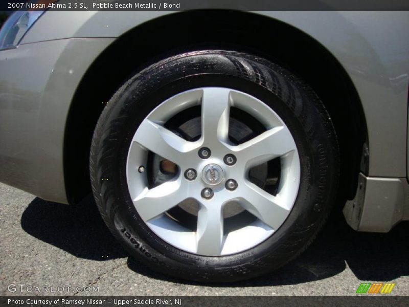 Pebble Beach Metallic / Blond 2007 Nissan Altima 2.5 SL