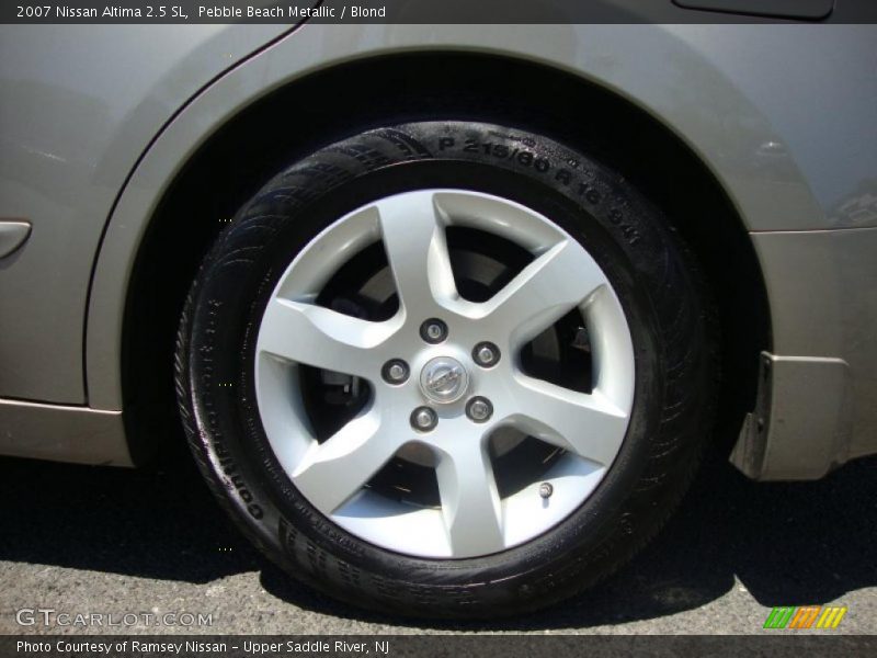 Pebble Beach Metallic / Blond 2007 Nissan Altima 2.5 SL