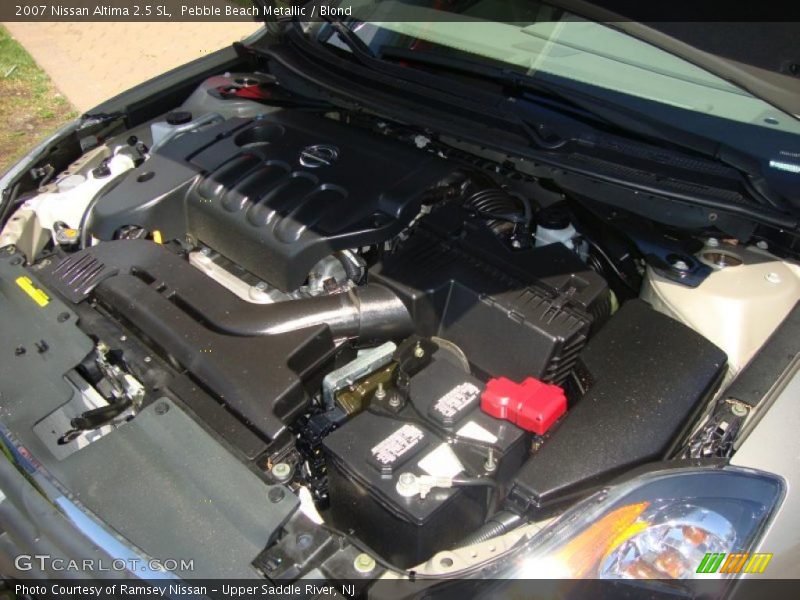 Pebble Beach Metallic / Blond 2007 Nissan Altima 2.5 SL