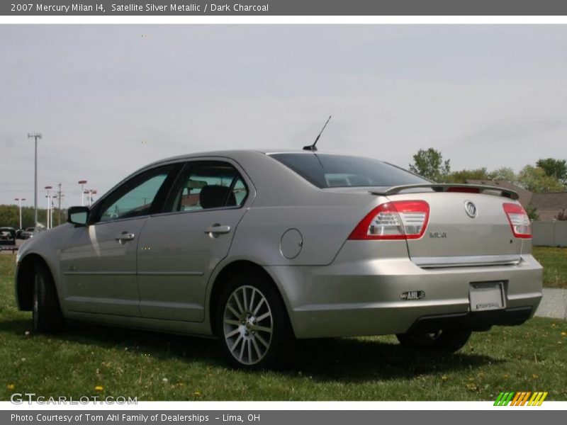 Satellite Silver Metallic / Dark Charcoal 2007 Mercury Milan I4