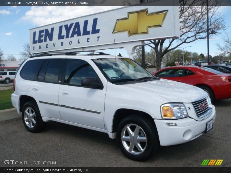 Summit White / Ebony 2007 GMC Envoy SLT 4x4