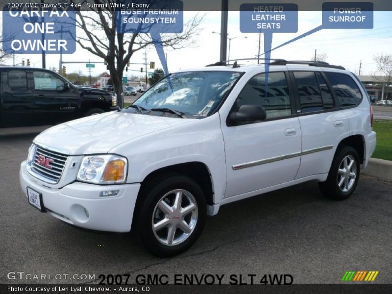 Summit White / Ebony 2007 GMC Envoy SLT 4x4