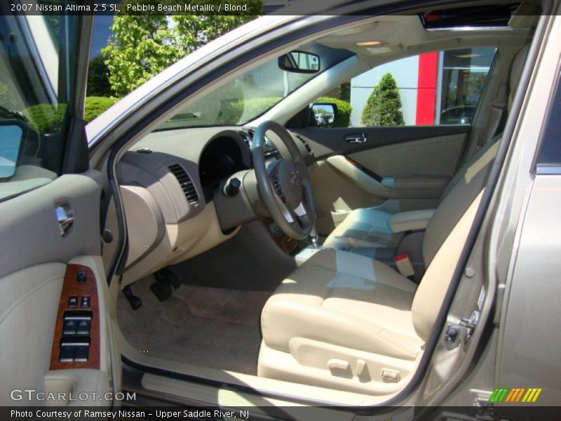 Pebble Beach Metallic / Blond 2007 Nissan Altima 2.5 SL
