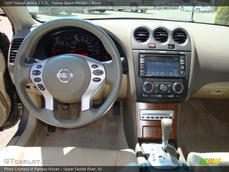 Pebble Beach Metallic / Blond 2007 Nissan Altima 2.5 SL