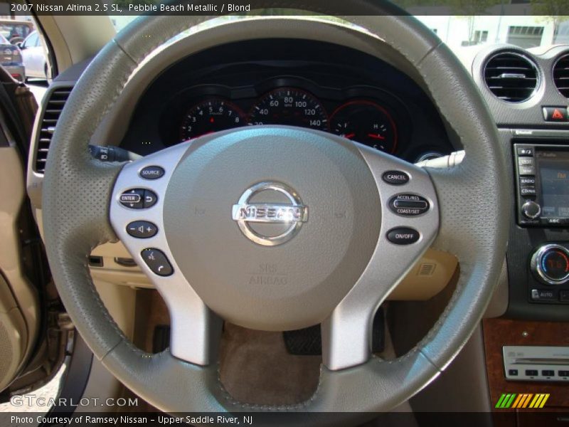 Pebble Beach Metallic / Blond 2007 Nissan Altima 2.5 SL