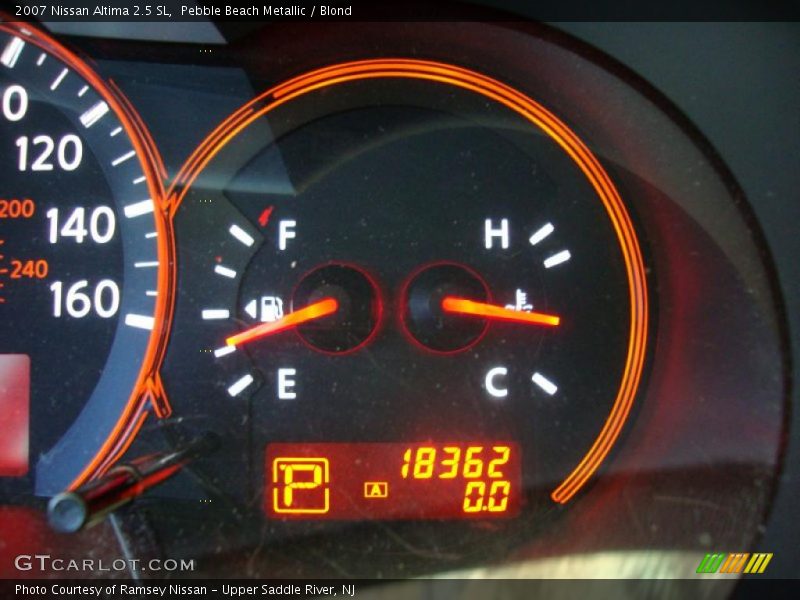 Pebble Beach Metallic / Blond 2007 Nissan Altima 2.5 SL