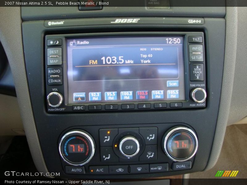 Pebble Beach Metallic / Blond 2007 Nissan Altima 2.5 SL