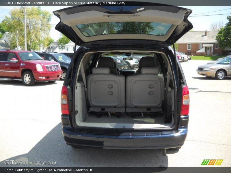 Dark Sapphire Blue Metallic / Medium Gray 2001 Chevrolet Venture LT
