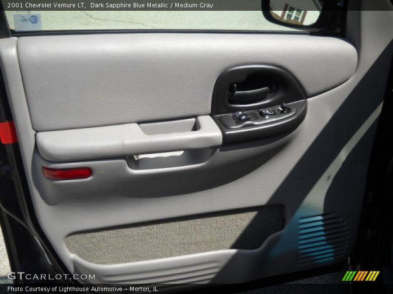 Dark Sapphire Blue Metallic / Medium Gray 2001 Chevrolet Venture LT