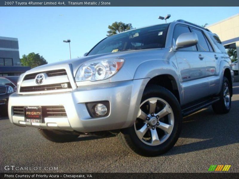 Titanium Metallic / Stone 2007 Toyota 4Runner Limited 4x4