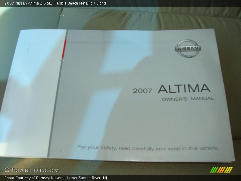 Pebble Beach Metallic / Blond 2007 Nissan Altima 2.5 SL