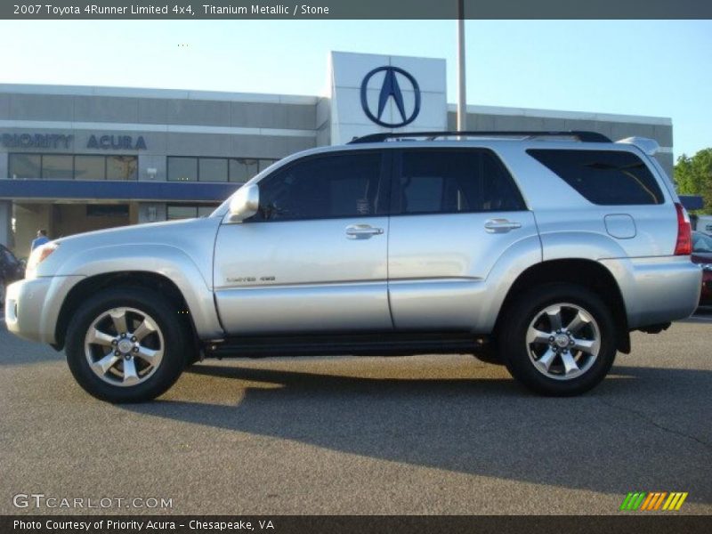 Titanium Metallic / Stone 2007 Toyota 4Runner Limited 4x4
