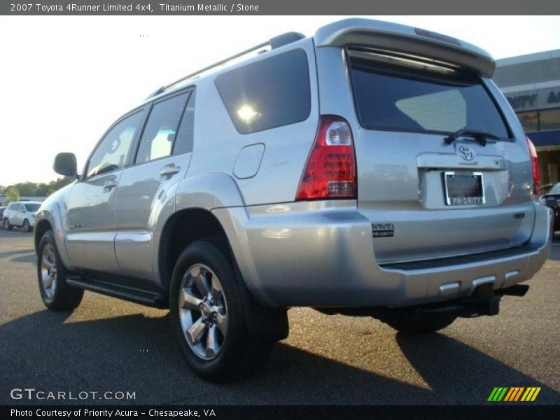 Titanium Metallic / Stone 2007 Toyota 4Runner Limited 4x4