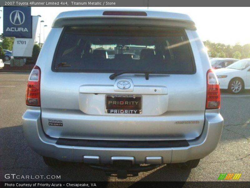 Titanium Metallic / Stone 2007 Toyota 4Runner Limited 4x4