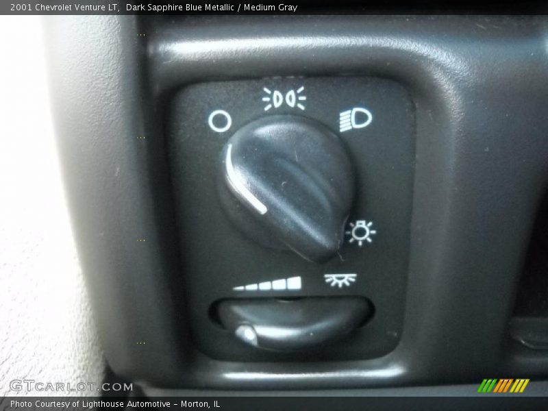 Dark Sapphire Blue Metallic / Medium Gray 2001 Chevrolet Venture LT