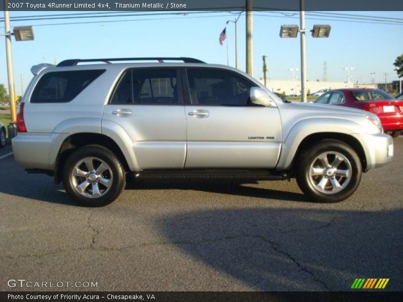 Titanium Metallic / Stone 2007 Toyota 4Runner Limited 4x4