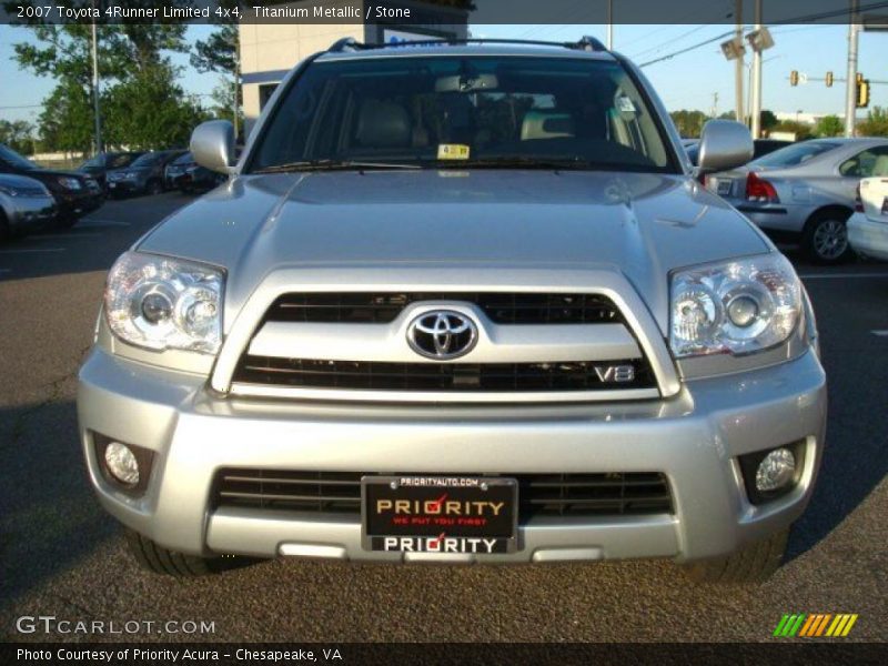 Titanium Metallic / Stone 2007 Toyota 4Runner Limited 4x4