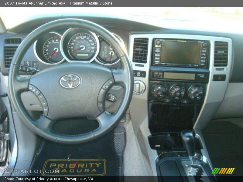 Titanium Metallic / Stone 2007 Toyota 4Runner Limited 4x4