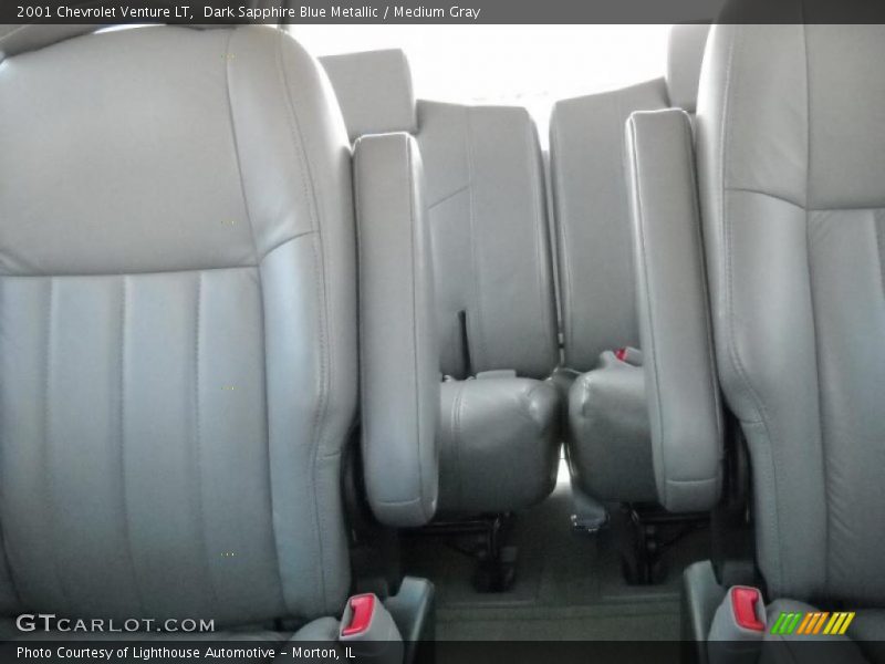 Dark Sapphire Blue Metallic / Medium Gray 2001 Chevrolet Venture LT