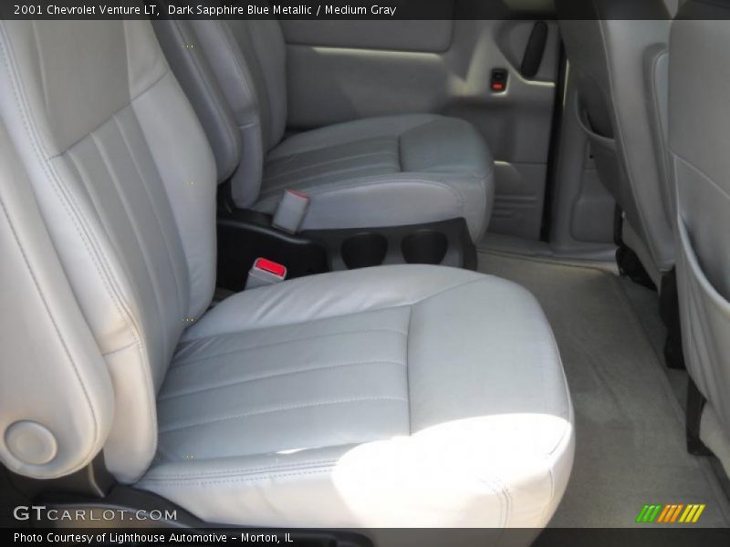 Dark Sapphire Blue Metallic / Medium Gray 2001 Chevrolet Venture LT