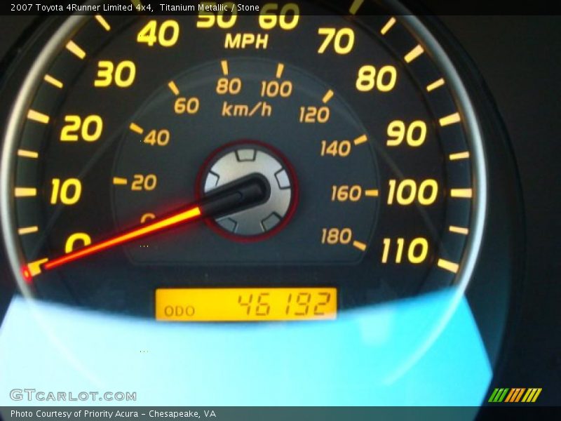 Titanium Metallic / Stone 2007 Toyota 4Runner Limited 4x4